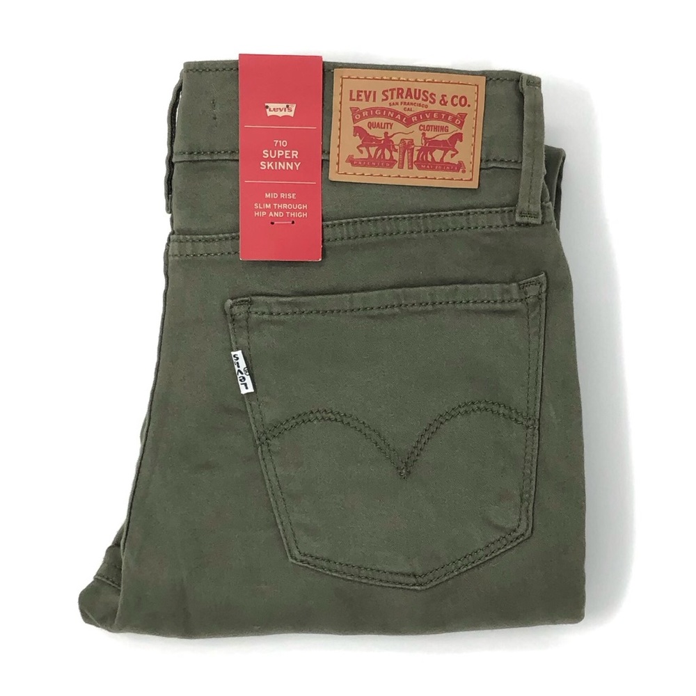 LEVI'S | 710 Super Skinny | Soft Kalamata - Picture 5 of 7